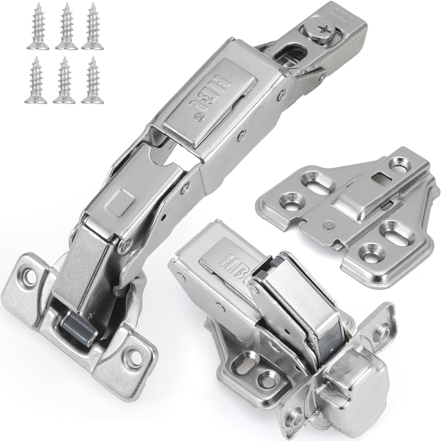HBL' 135 Degree Corner Cabinet Hinges, 2 Pack: image 8