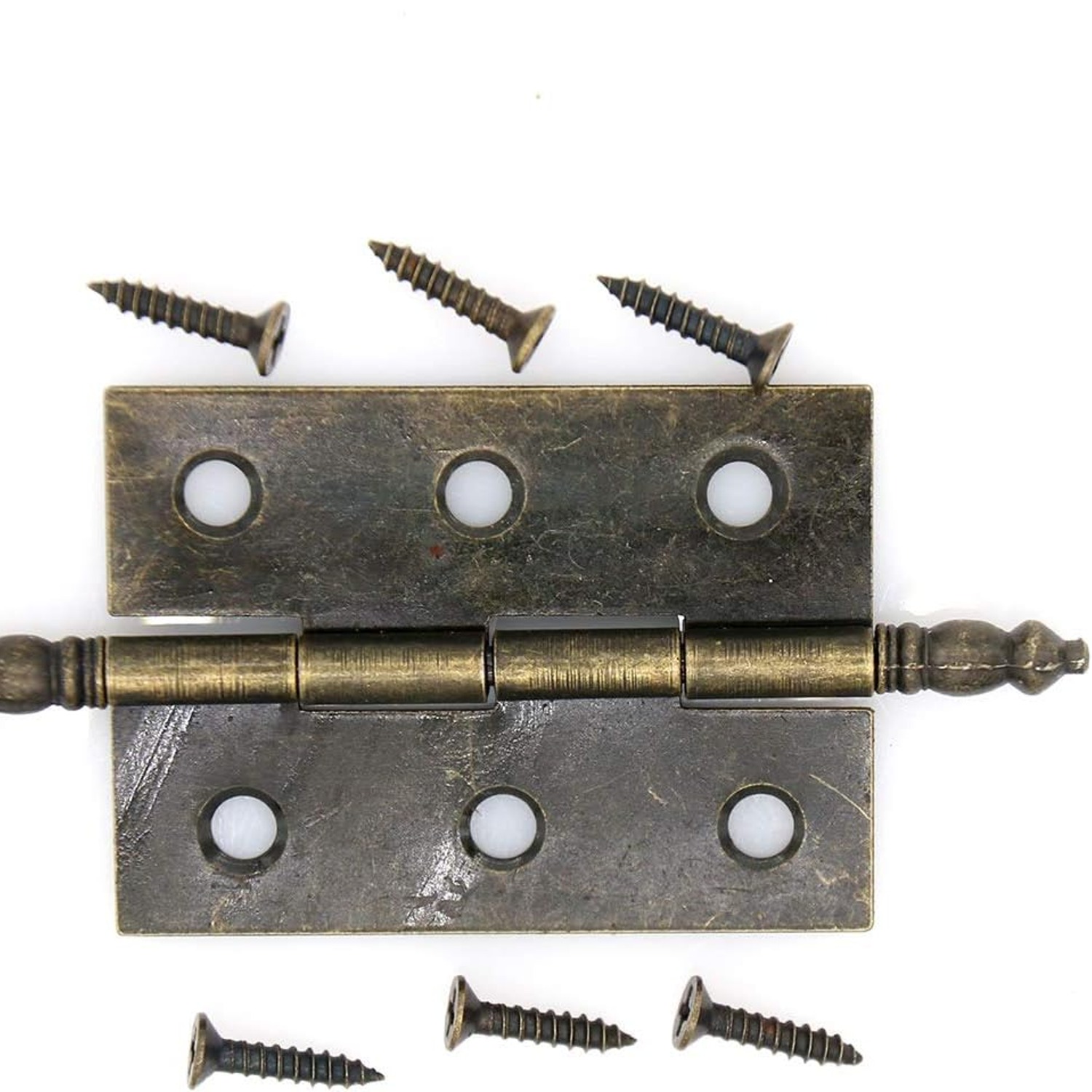 LXZ Antique Brass Flap Hinges Set of 4: image 3
