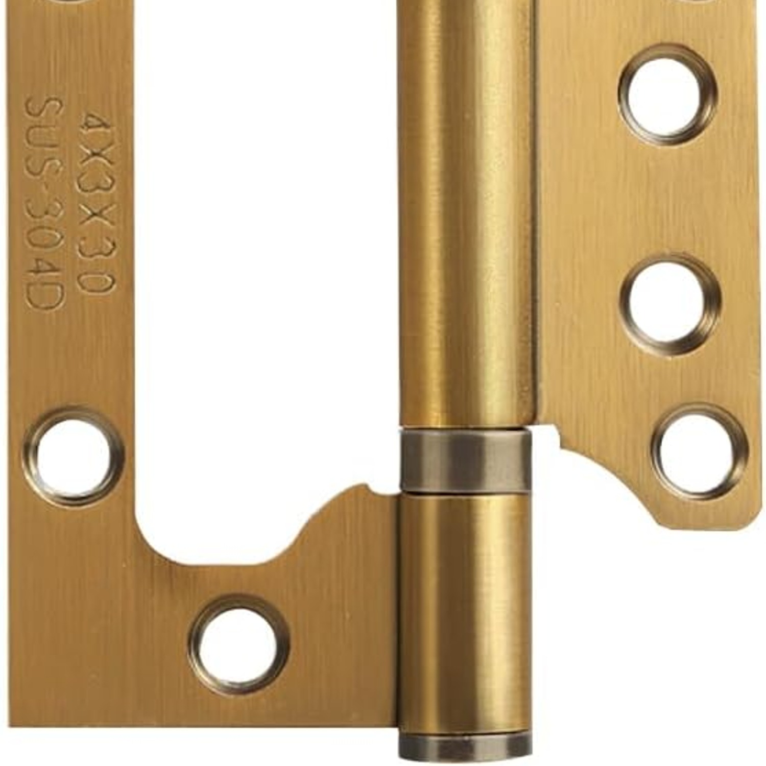 VOLUKA Non Mortise Door Hinges 6 Pack